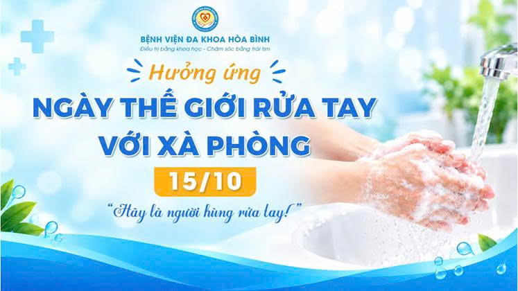  HƯỞNG ỨNG NGÀY THẾ GIỚI RỬA TAY VỚI XÀ PHÒNG 15/10 RỬA TAY ĐÚNG CÁCH – BẢO VỆ SỨC KHỎE CỘNG ĐỒNG