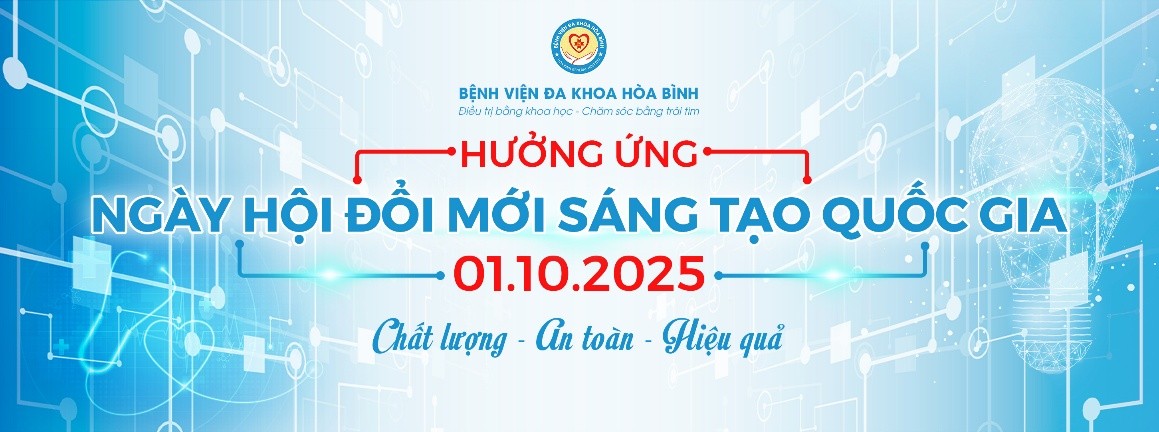  Bệnh viện Đa khoa Hòa Bình hưởng ứng Ngày hội Đổi mới sáng tạo Quốc gia 01/10